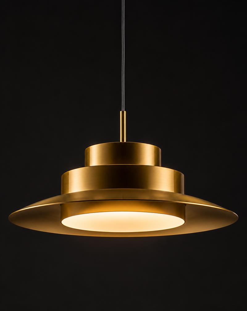 Warme projectverlichting met hanglampen in een representatieve bedrijfsruimte